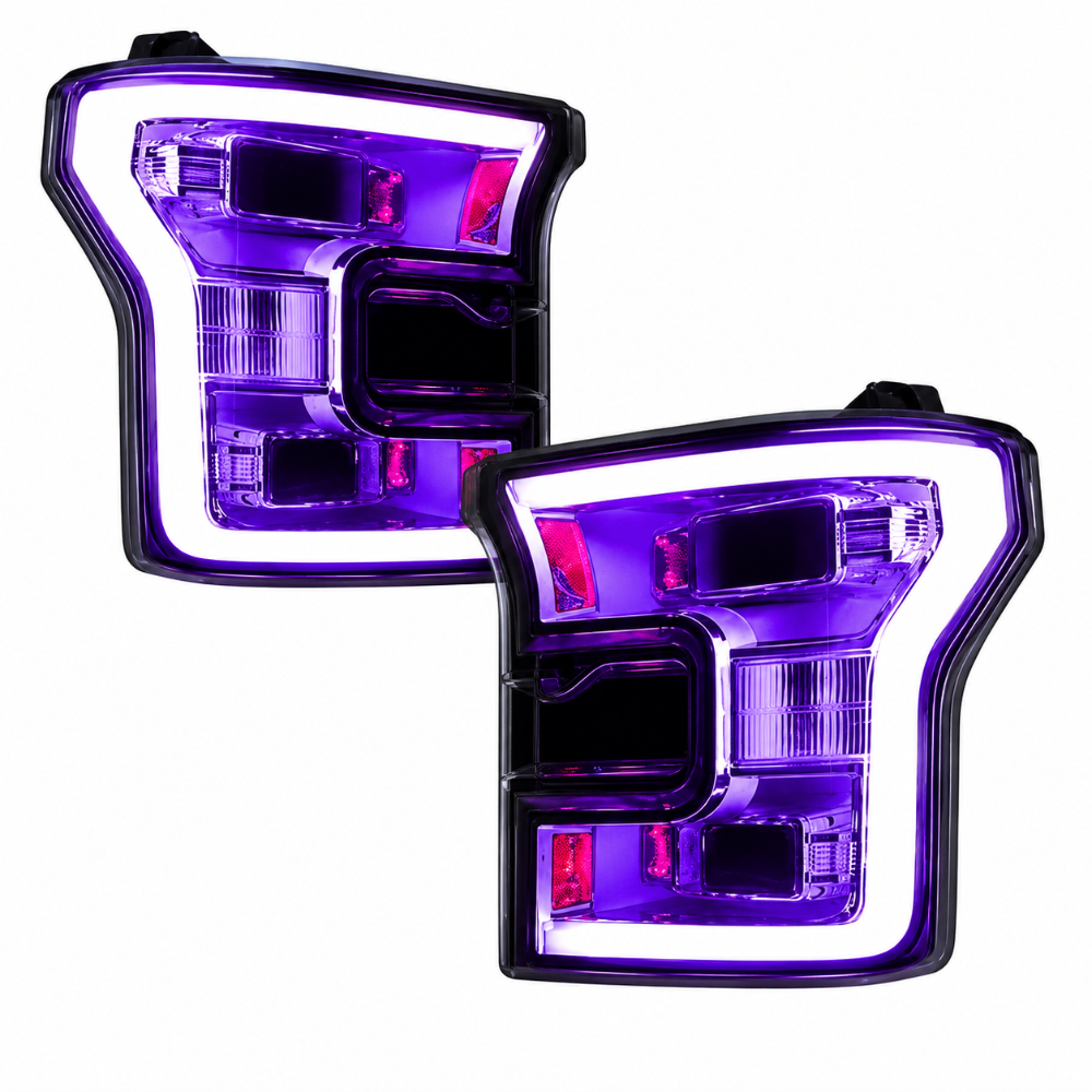 RGB Halo Kits Flow Series DRL boards for 2015-2017 Ford F-150 headlights