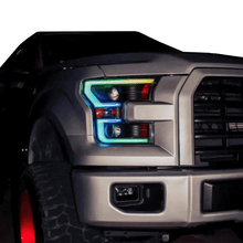 Load image into Gallery viewer, RGB Halo Kits Ford F150 Multicolor Flow DRL Boards (2018-2020)