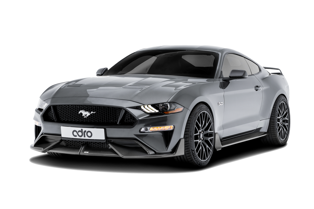 Ford Mustang Carbon Fiber Front Lip - Black Ops Auto Works