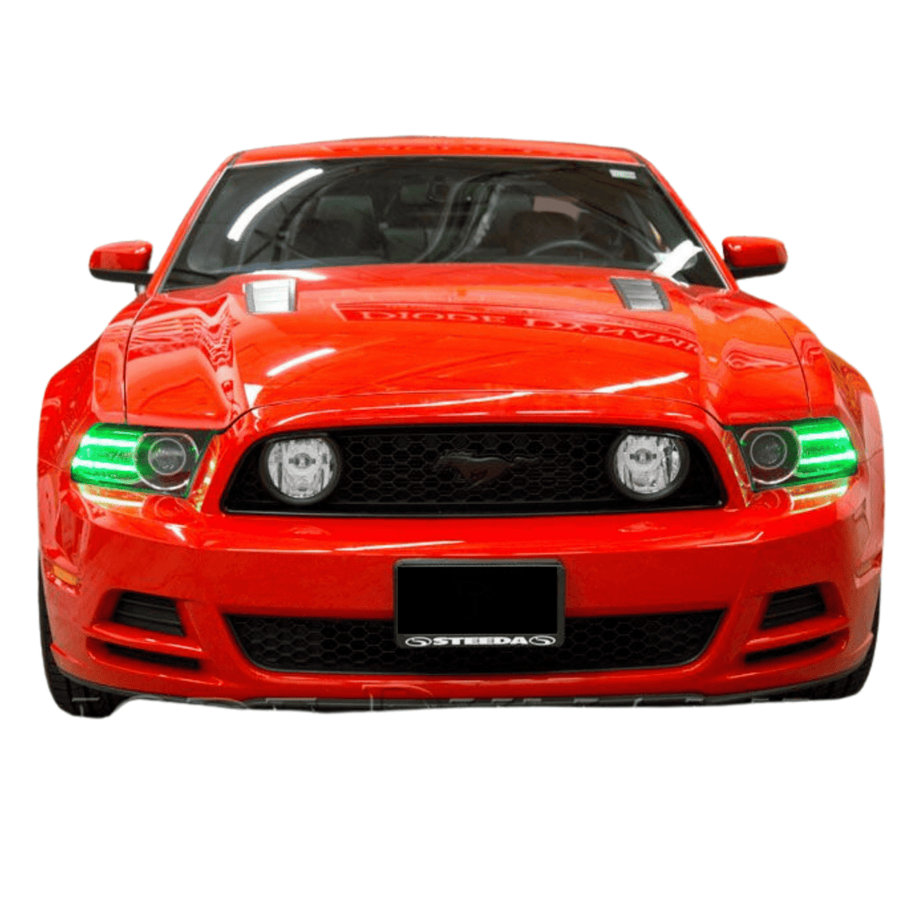 RGB Halo Kits Ford Mustang Multicolor DRL Boards (2013-2014)