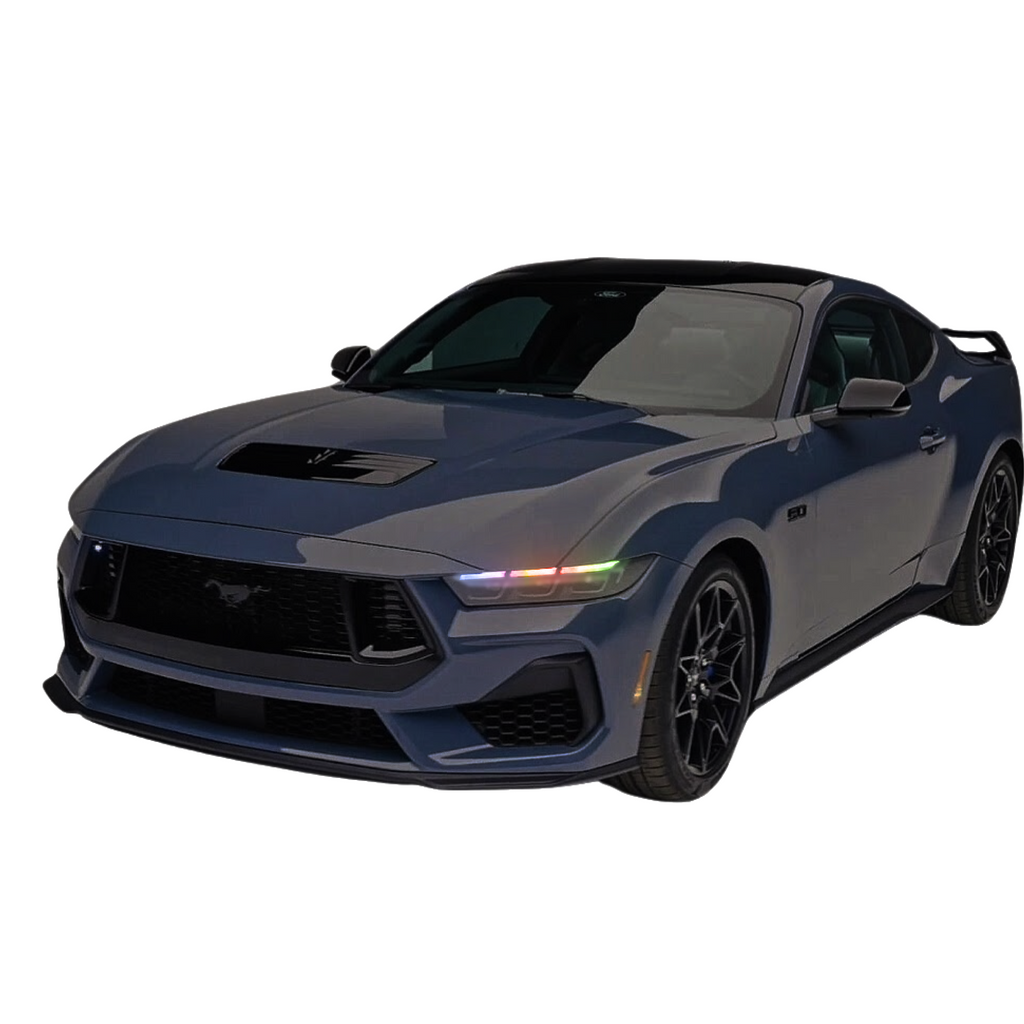 RGB Halo Kits Ford Mustang Multicolor Flow DRL Boards (2024+)