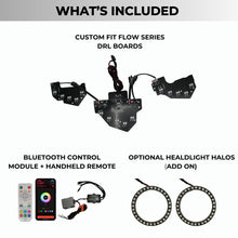 Load image into Gallery viewer, RGB Halo Kits Ford Mustang Multicolor Flow Series DRL Boards (2018-2023)
