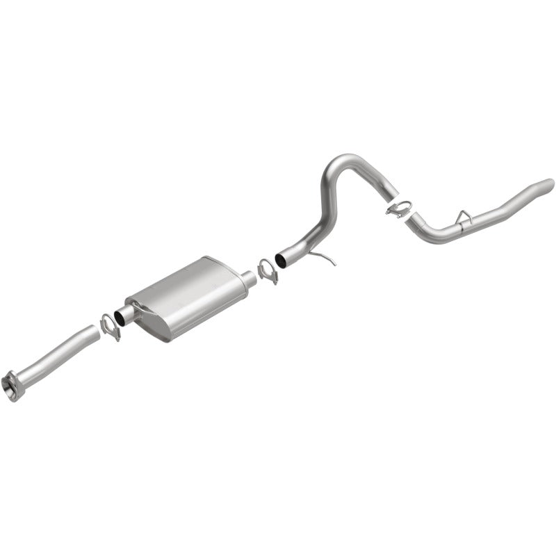 Ford Mustang V6 MagnaFlow direct-fit exhaust system with mandrel-bent tubing