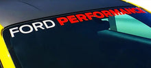 Load image into Gallery viewer, Ford Performance 2015-2017 Mustang Windshield Banner Ford Performance - White / Red - Black Ops Auto Works