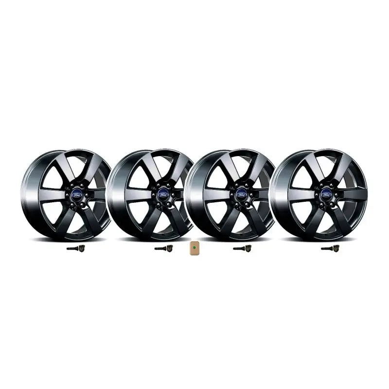 Ford Racing 15-16 F-150 20in x 8.5in Wheel Set with TPMS Kit - Matte Black - Black Ops Auto Works