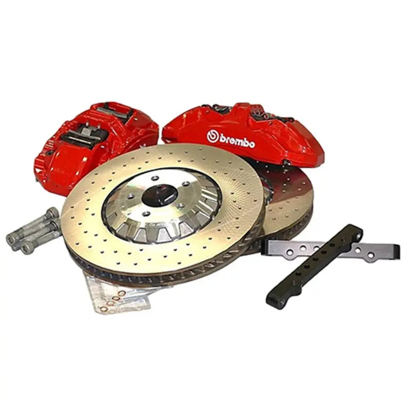 Ford Racing 15-17 Mustang GT/ 2.3L EcoBoost GT350R Brake Upgrade Kit - Black Ops Auto Works