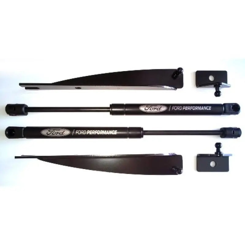 Ford Racing 2005-2014 Mustang Hood Lift Kit w/ Laser Engraved Ford Performance Logo - Black Ops Auto Works