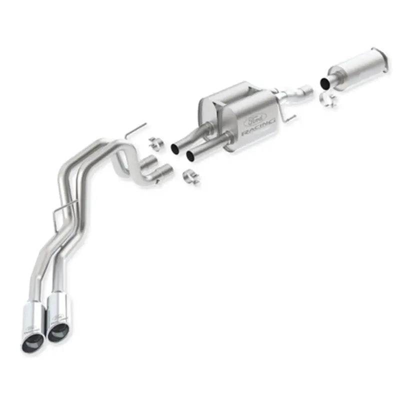 Ford Racing 2011-2014 F-150 SVT Raptor 6.2L Cat-Back Touring Exhaust System 145-inch WB - Black Ops Auto Works