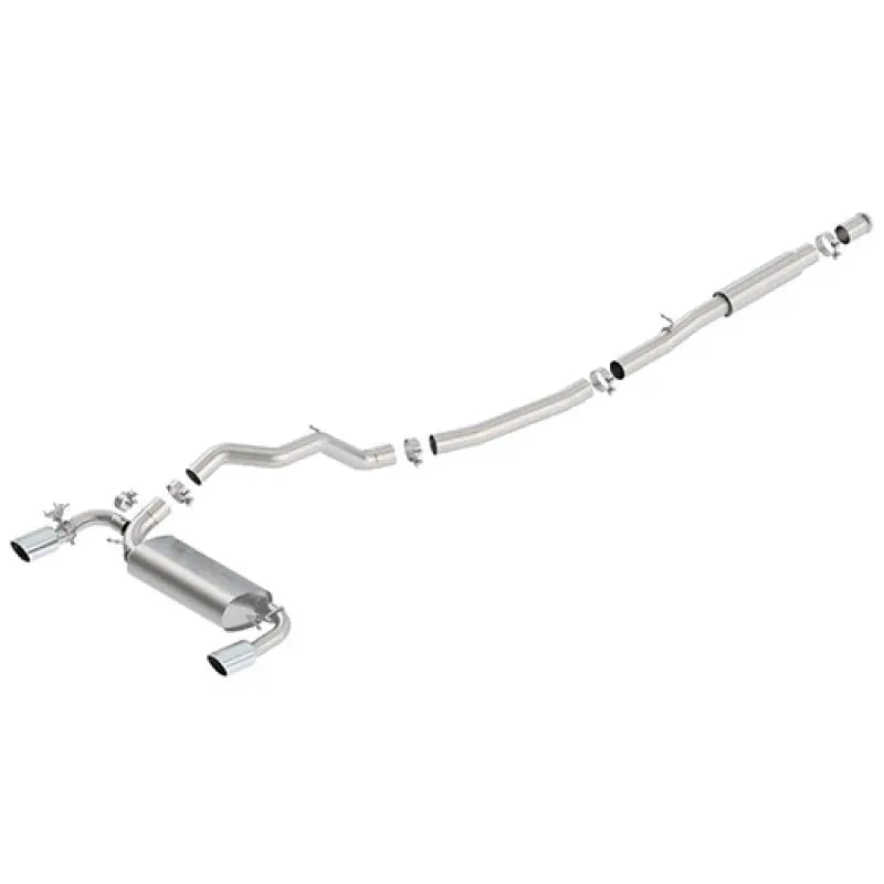 Ford Racing 2016-2017 Focus RS Active Sport Cat-Back Exhaust System w/ Polished Tips - Black Ops Auto Works