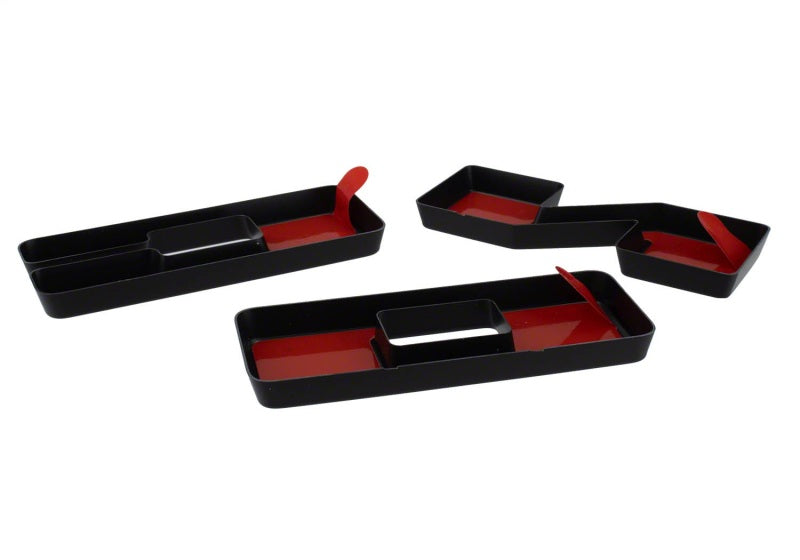 Ford Racing 2021+ Bronco Grille Lettering Overlay Kit - Black Ford Racing FRPM-1447-BLMB
