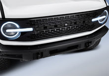 Load image into Gallery viewer, Ford Racing 2021+ Bronco Grille Lettering Overlay Kit - Black Ford Racing FRPM-1447-BLMB
