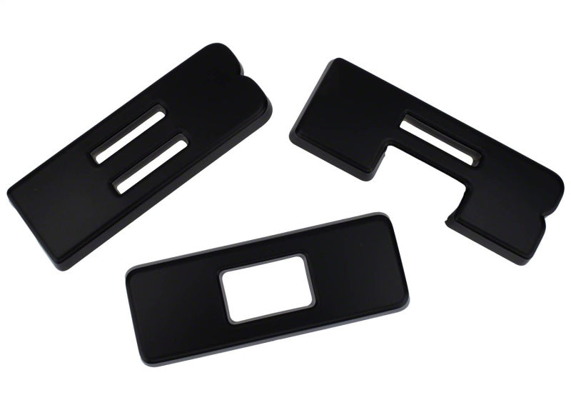 Ford Racing 2021+ Bronco Grille Lettering Overlay Kit - Black Ford Racing FRPM-1447-BLMB