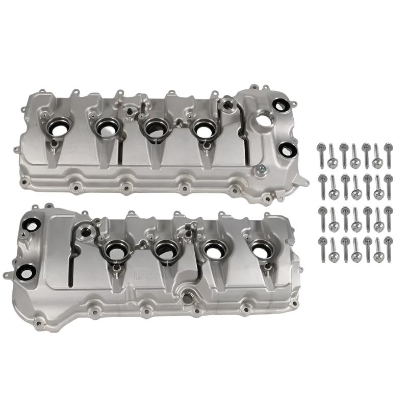 Ford Racing 5.0L / 5.2L Aluminum Cam Cover - Pair - Black Ops Auto Works