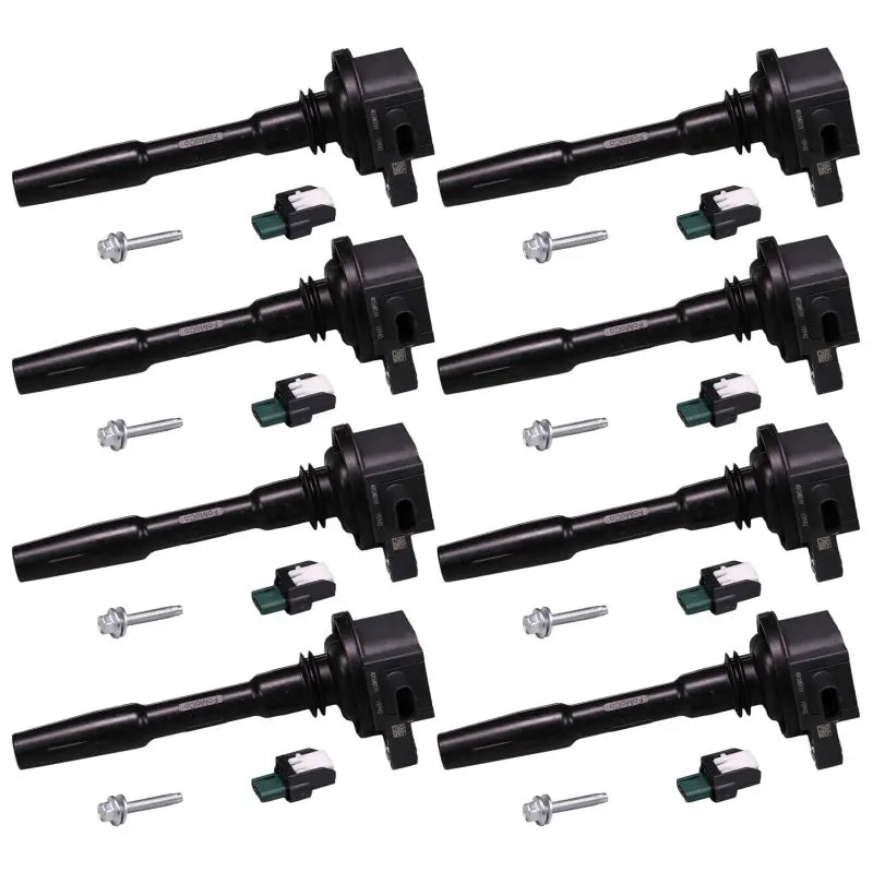 Ford Racing 5.0L/5.2L Hi-Energy Engine Ignition Coils - Set Of 8 - Black Ops Auto Works