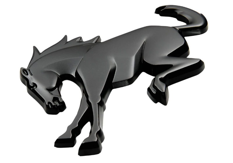 Ford Racing Bronco Rear Emblem - Matte Black - Ford Racing FRPM-1447-BRMB