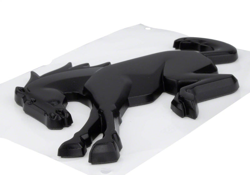 Ford Racing Bronco Rear Emblem - Matte Black - Ford Racing FRPM-1447-BRMB