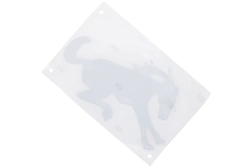 Ford Racing Bronco Rear Emblem - Matte Black - Ford Racing FRPM-1447-BRMB
