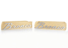 Load image into Gallery viewer, Ford Racing 21-23 Bronco Script Fender Badge - Silver - Ford Racing FRPM-1447-BSS