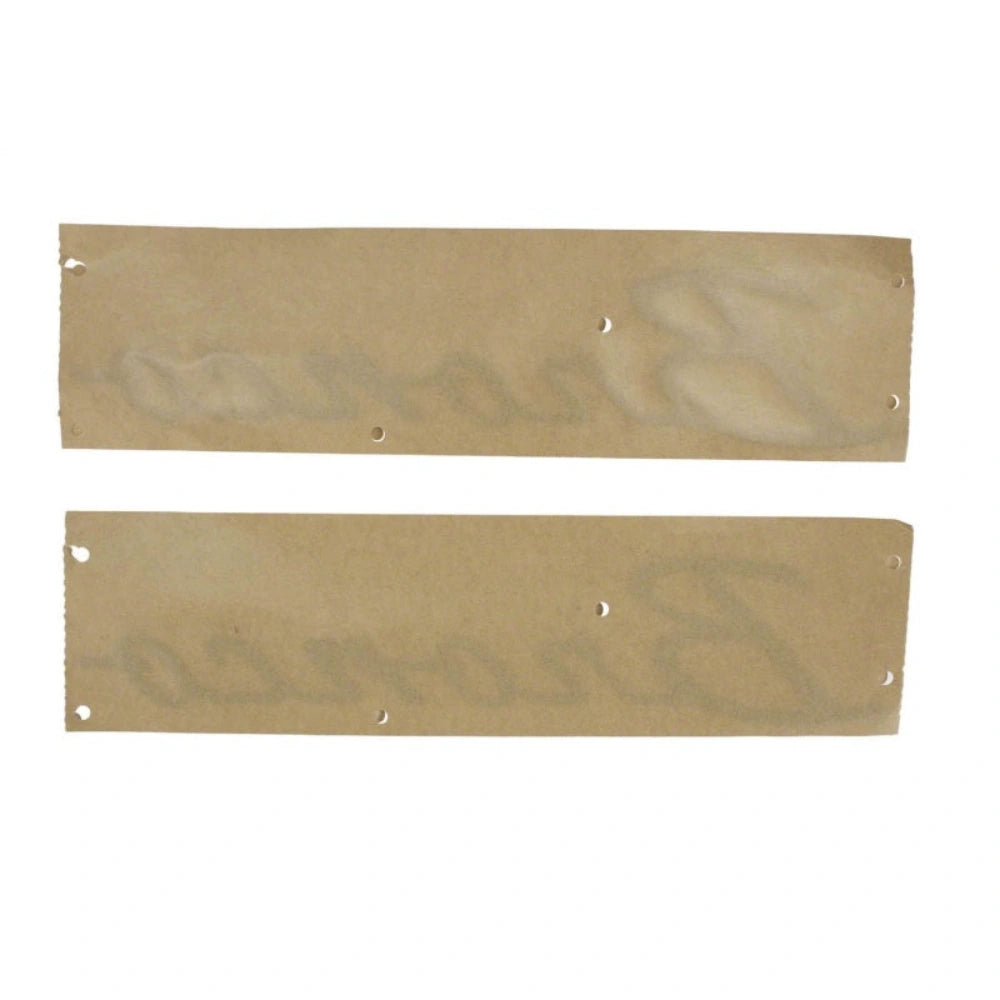 Ford Racing 21-23 Bronco Script Fender Badge - Silver - Ford Racing FRPM-1447-BSS