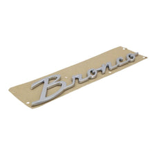 Load image into Gallery viewer, Ford Racing 21-23 Bronco Script Fender Badge - Silver - Ford Racing FRPM-1447-BSS