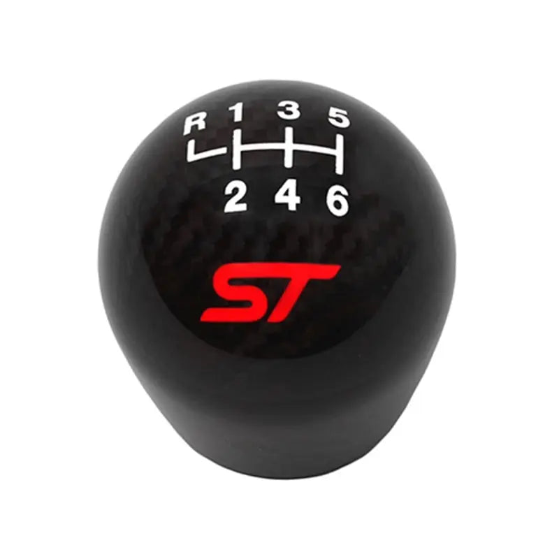Ford Racing Focus ST Black Carbon Fiber Shift Knob 6 Speed - Ford Racing FRPM-7213-FSTCF