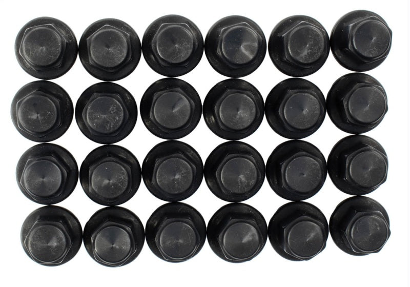 Ford Racing M14 x 1.5 Black Lug Nut - Set of 24 Ford Racing FRPM-1012K-F15B
