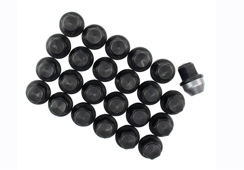 Ford Racing M14 x 1.5 Black Lug Nut - Set of 24 Ford Racing FRPM-1012K-F15B