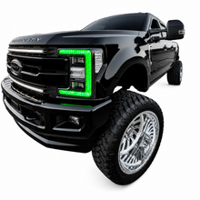 Load image into Gallery viewer, RGB Halo Kits multicolor DRL boards for 2017-2019 Ford Super Duty headlights