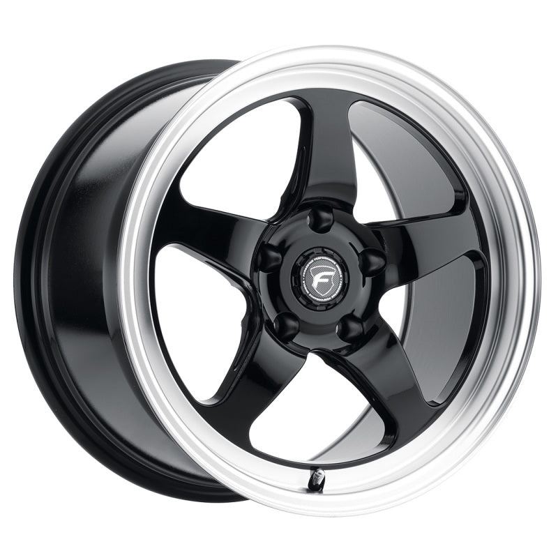 Forgestar D5 Drag 17x10 / 5x114.3 BP / ET50 / 7.5in BS Gloss Black Wheel - Black Ops Auto Works