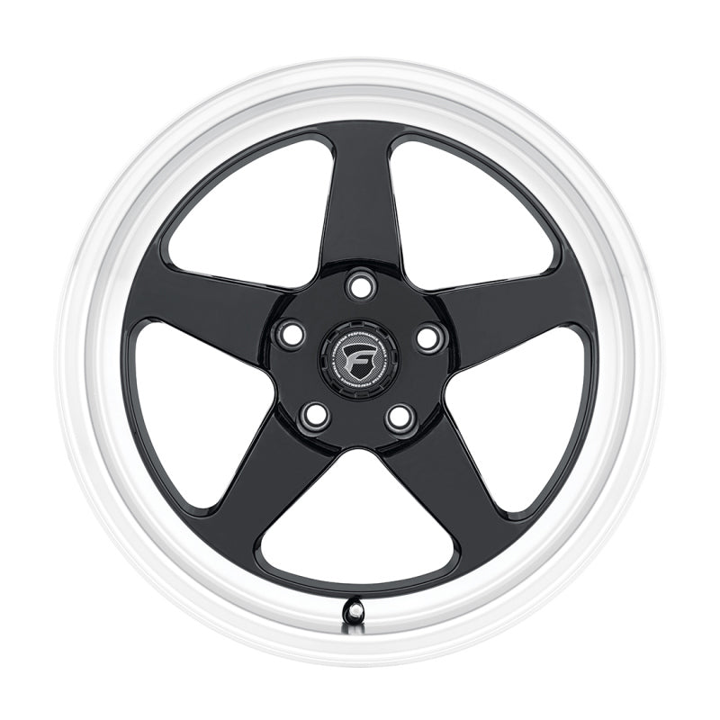 Forgestar D5 Drag 17x10 / 5x115 BP / ET30 / 6.6in BS Gloss Black Wheel - Black Ops Auto Works