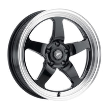 Load image into Gallery viewer, Forgestar D5 Drag 18x9.0 / 5x114.3 BP / ET35 / 6.4in BS Gloss Black Wheel - Black Ops Auto Works