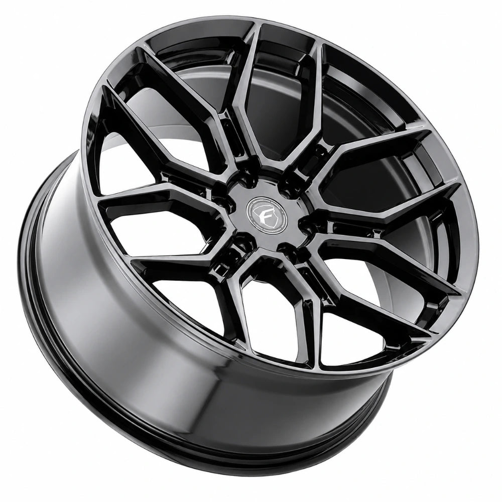Forgestar X12 24x10 / 6x139.7 BP / ET30 / 6.68 BS Gloss Black Wheel - Forgestar FRGF03140084P30