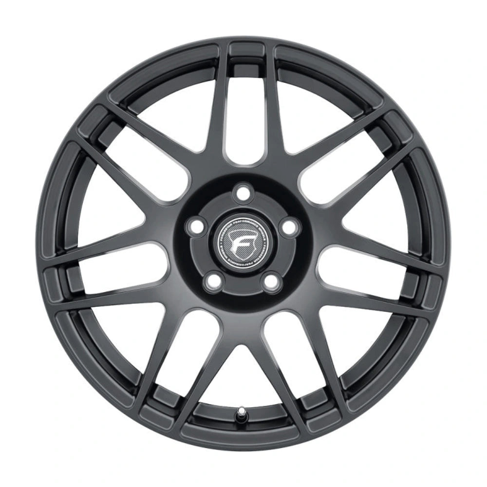 Forgestar F14 Drag 17x9.5 / 6x135 BP / ET25 / 6.23in BS Satin Black Wheel - Forgestar FRGF27279589P25