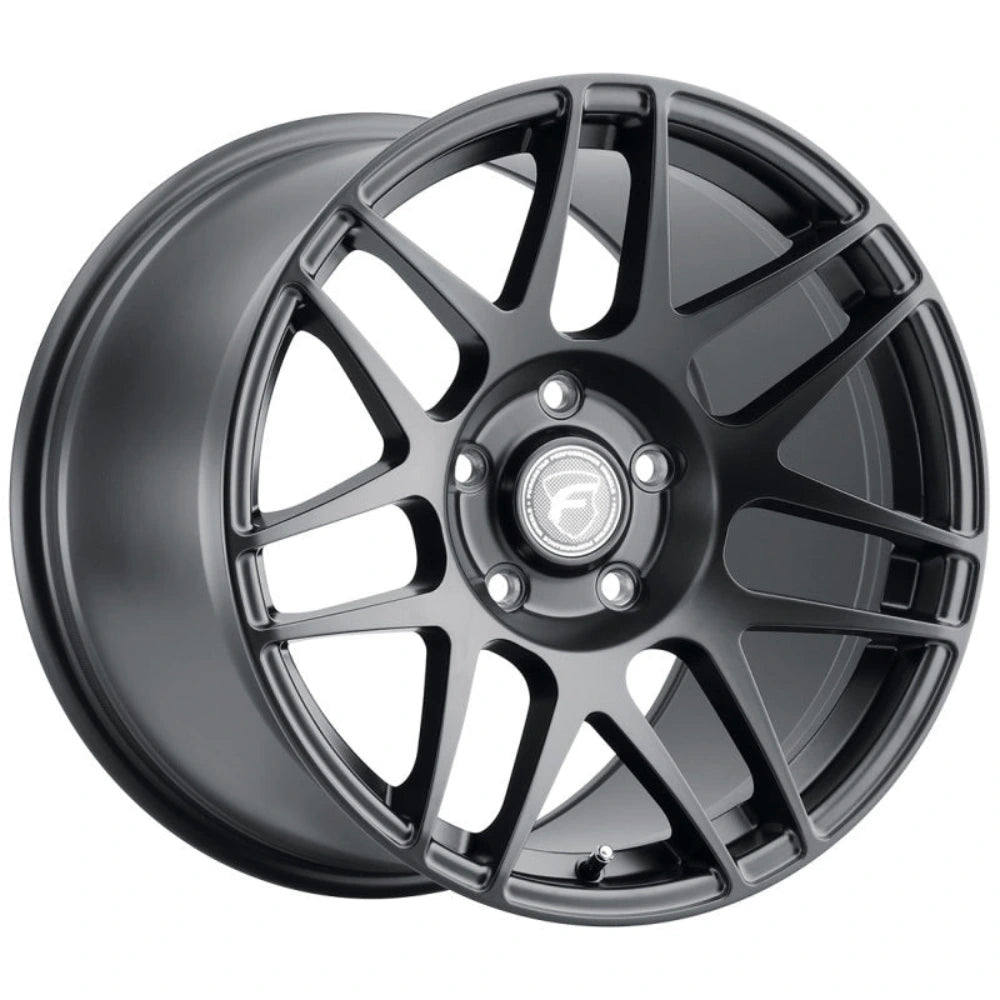 Forgestar F14 Drag 17x9.5 / 6x135 BP / ET25 / 6.23in BS Satin Black Wheel - Forgestar FRGF27279589P25