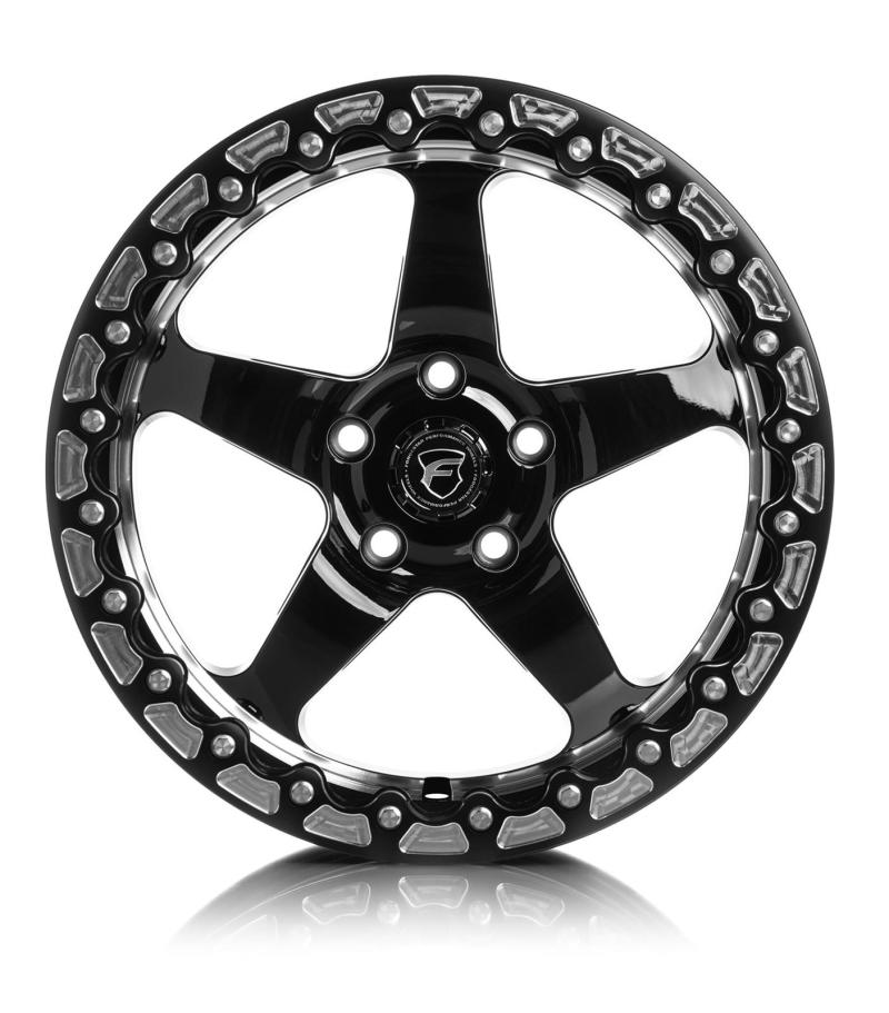 Forgestar D5 Beadlock 17x10 / 5x114.3 BP / ET50 / 7.5in BS Gloss Black Wheel - Forgestar FRGF00170067P50