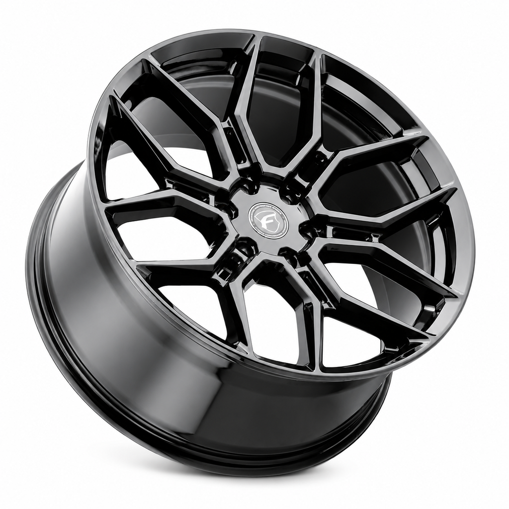 Forgestar Forgestar X12 22x10 / 6x135 BP / ET30 / 6.68in BS Gloss Black Wheel