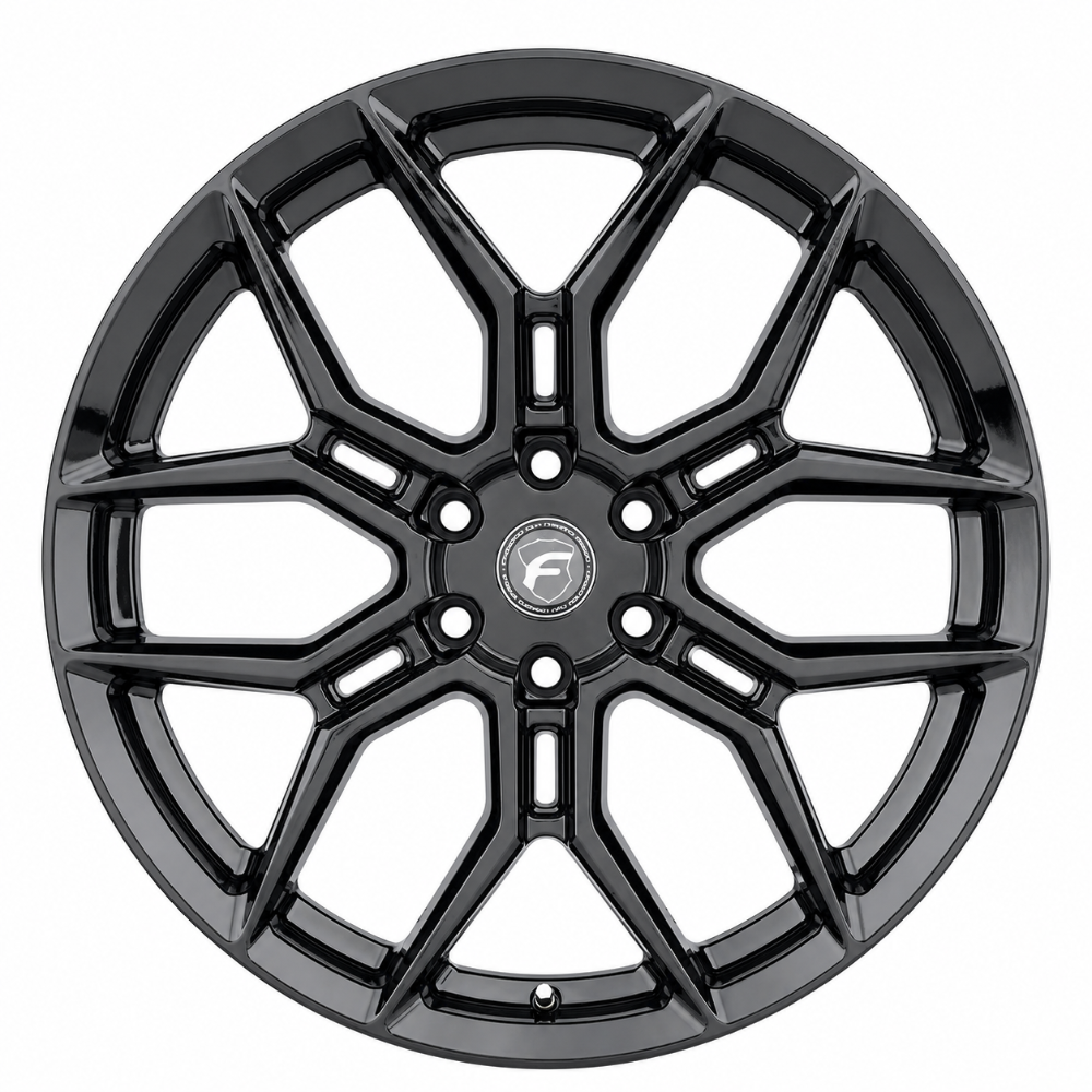 Forgestar Forgestar X12 22x10 / 6x135 BP / ET30 / 6.68in BS Gloss Black Wheel