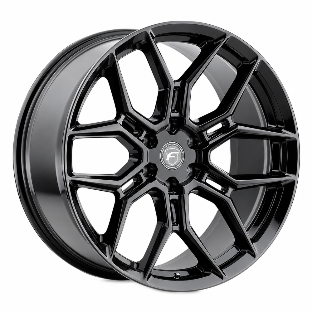 Forgestar Forgestar X12 22x10 / 6x135 BP / ET30 / 6.68in BS Gloss Black Wheel