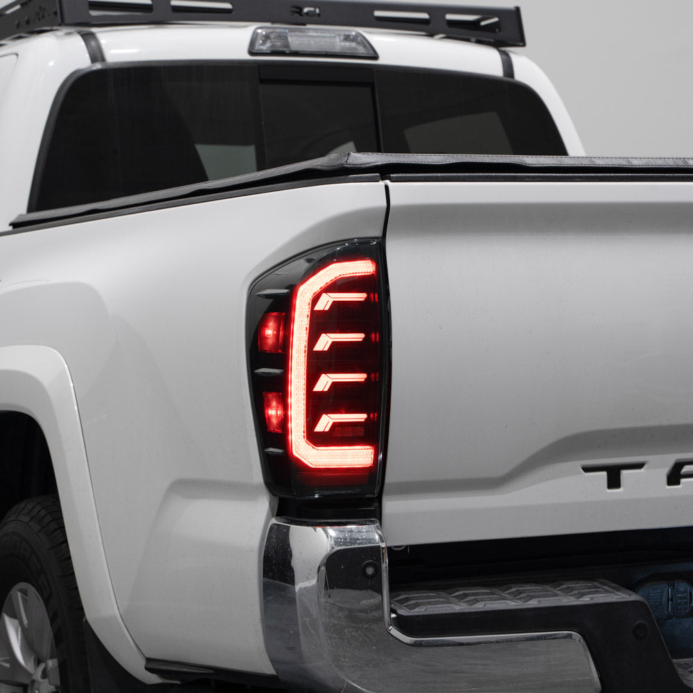 Form Lighting - 2016-2023 Toyota Tacoma LED Tail Lights  Red (pair) - Form Lighting FL0019