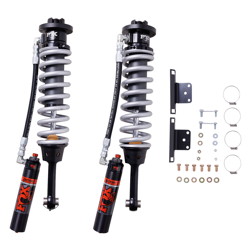 FOX FOX 10-14 Ford Raptor 3.0 Series Front Coilover w/ Internal Bypass - 2in Lift