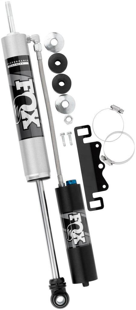 Fox 17-19 Ford F250/F350 2.0 Performance Series Remote Reservoir Adj. Front Shocks 0-1.5in Lift - Black Ops Auto Works