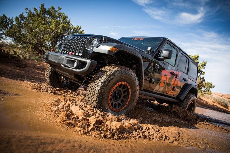 Fox 18+ Jeep JL 2.0 Factory Race Series 8.1in ATS Stabilizer 23.2in Ext Through-Shaft Axle Mount - Black Ops Auto Works