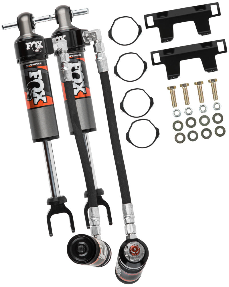 Fox 20-Up GM 2500/3500 Perf Elite Series 2.5 Front Adj Shocks 1.5-2.5in Lift - Requires Up C/A - Black Ops Auto Works