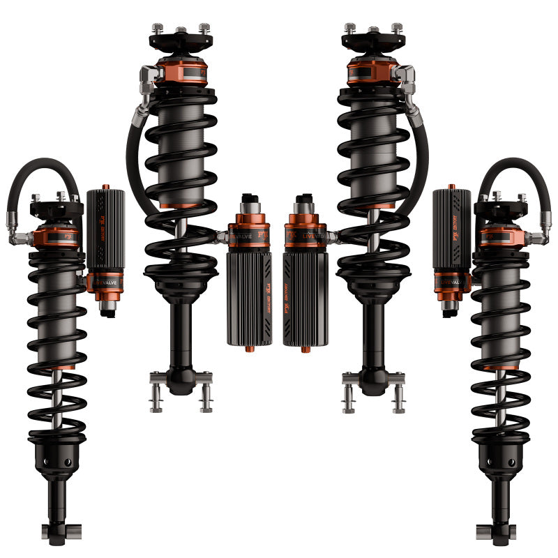 FOX Fox 2021+ Ford Bronco 3.2 Factory Race Live Valve Coilover Kit (Connected Suspension)