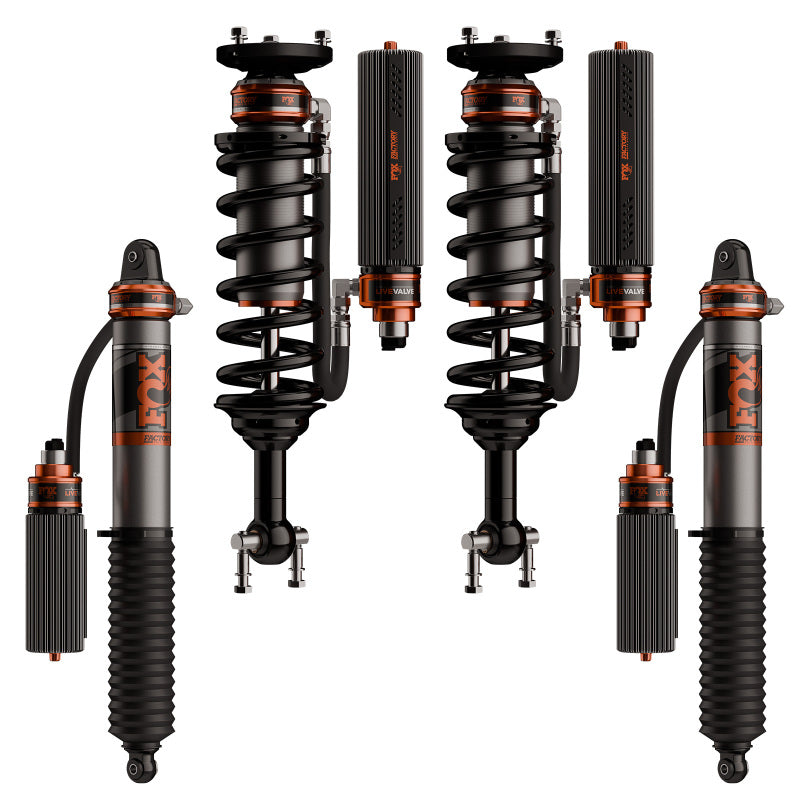 FOX Fox 2024+ Ford F150 Supercrew 3.2 Factory Race Live Valve Front Coilover - 2-2.5in Lift