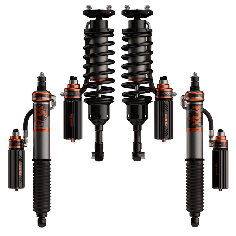 FOX Fox 2024+ Toyota Tacoma 3.2 Factory Race Live Valve Internal Bypass Coilover Kit - 2-3in Lift