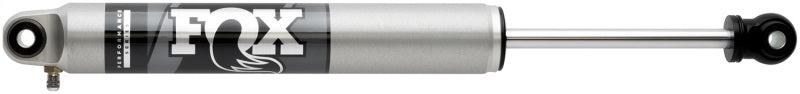 FOX Fox 2.0 Performance Series 10.1in. Smooth Body IFP Steering Stabilizer (Alum) Std Travel - Blk