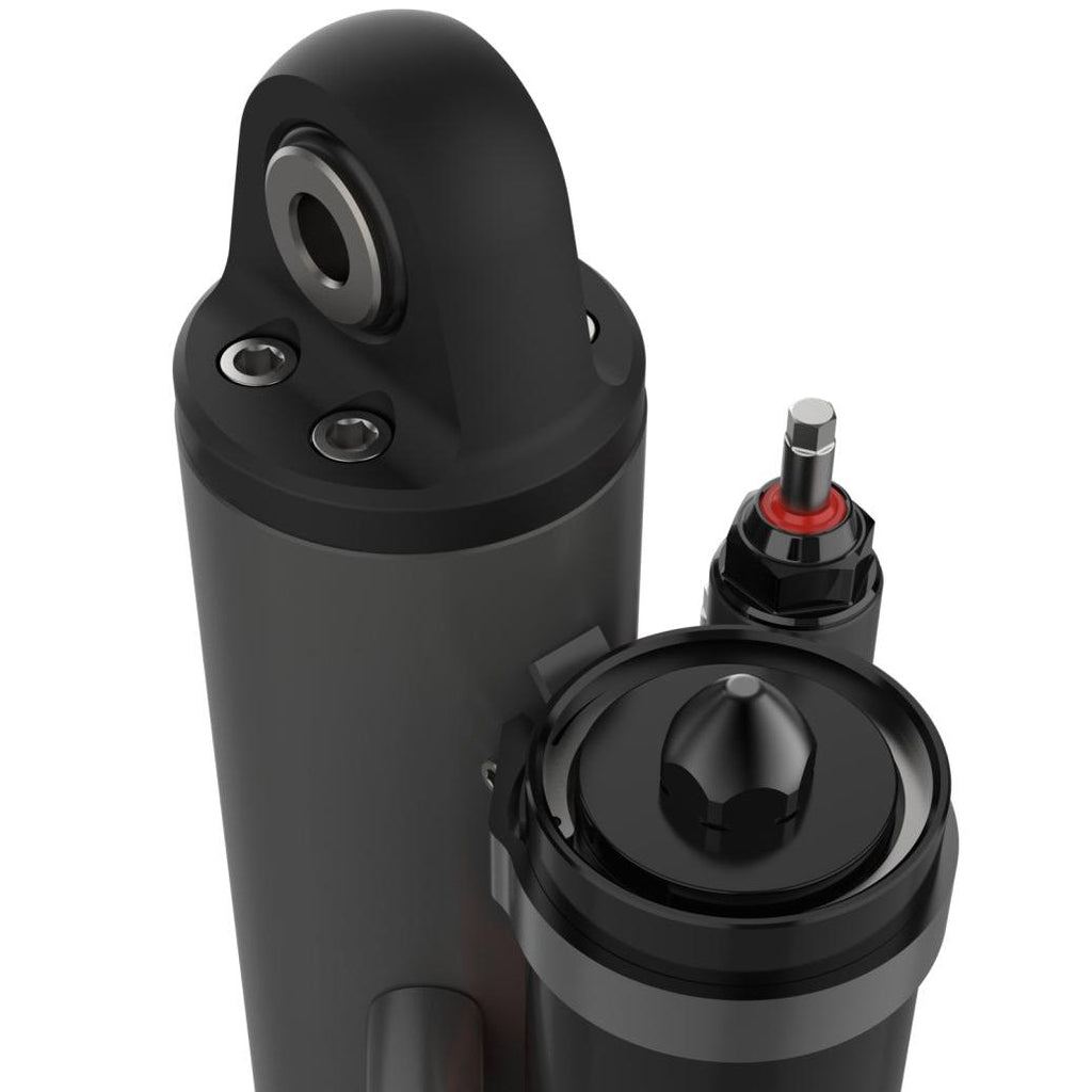 FOX Fox 3.5 Factory Race 3/4in Shaft 5-Tube External Bypass 16in Piggyback Shock - Left