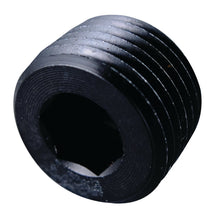 Load image into Gallery viewer, Fragola 1/2 NPT Pipe Plug- Internal Black - Black Ops Auto Works