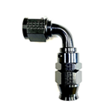 Load image into Gallery viewer, Fragola -12AN Real Street x 90 Degree Hose End Black For PTFE Hose - Black Ops Auto Works